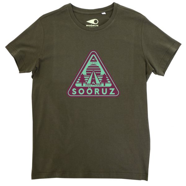 Tee-Shirt BIO SURFCAMP ARMY