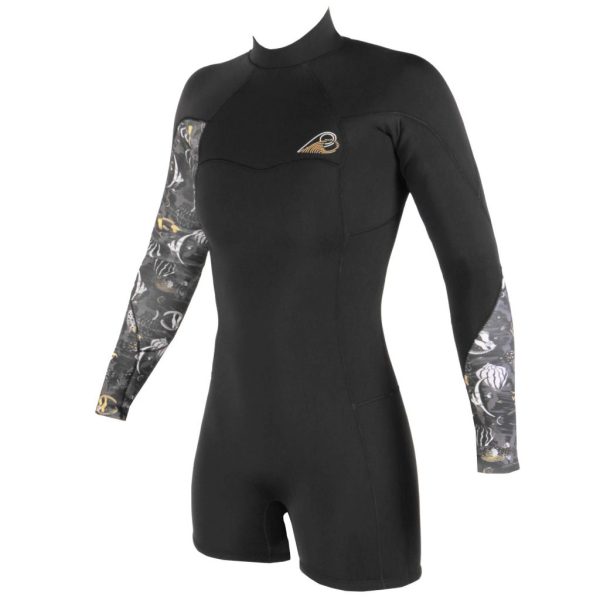 SHORTY DIVINE 2-2 LS BLACK