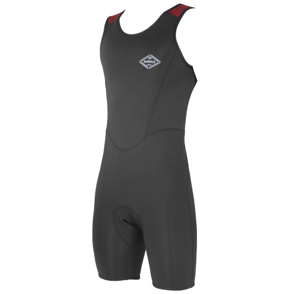E23 MW-SOORUZ-COMBINAISON-SURF-SHORTJOHN-22-LS-FIGHTER-BLACK-FT