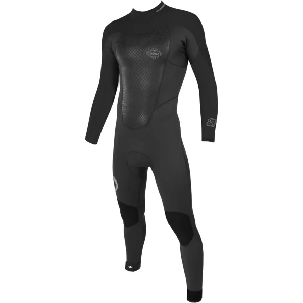 FIGHTER Back-zip Black