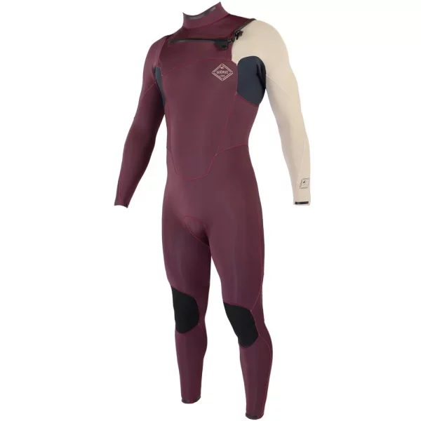 FIGHTER Chest-zip Wine