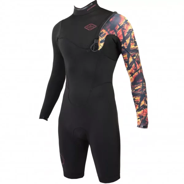 FIGHTER Shorty LS Zip-Free Black