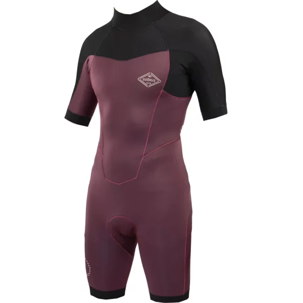 FIGHTER Shorty Back-zip Wine