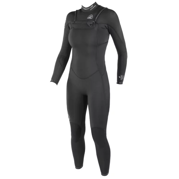DIVINE Front-Zip Black