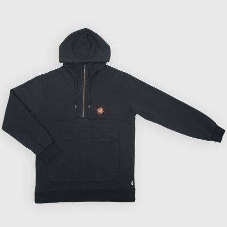 Sweat à capuche demi zip ZODIAC Responsable
