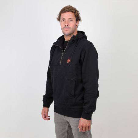 Sweat à capuche demi zip ZODIAC Responsable