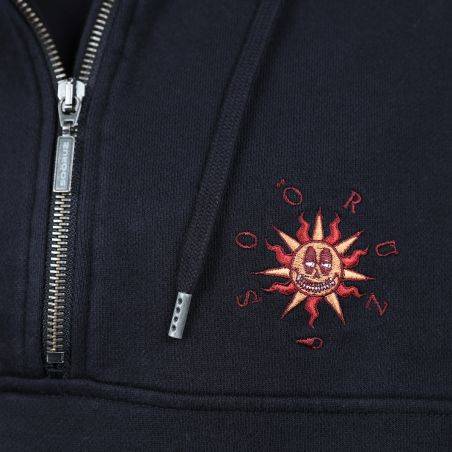 Sweat à capuche demi zip ZODIAC Responsable