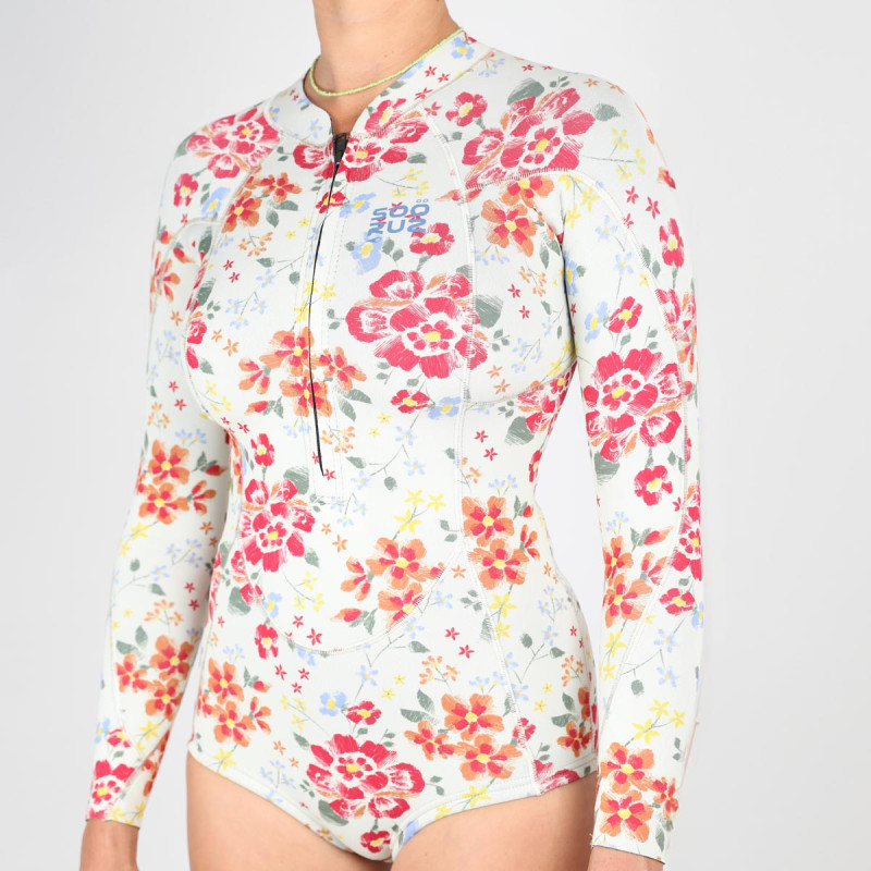 DIVINE Shorty mini zip - ORGANIC OYSTERPRENE