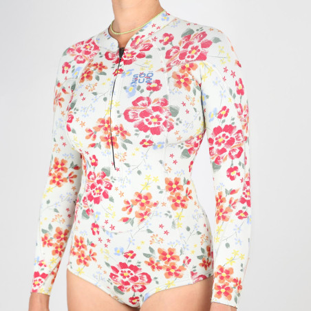 DIVINE Shorty mini zip - ORGANIC OYSTERPRENE