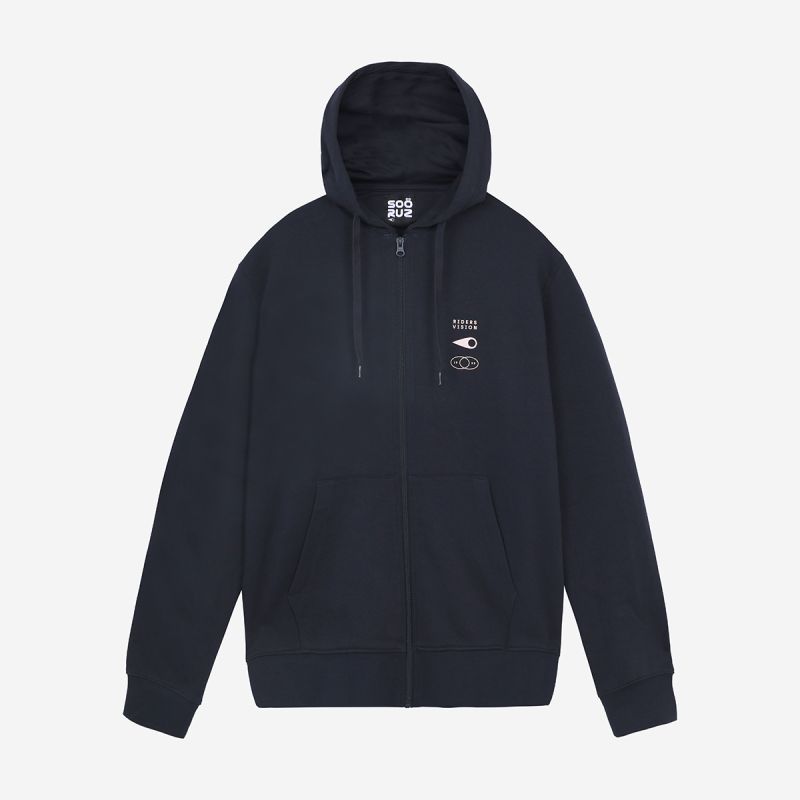 SHAPPER Sweat à Capuche zippé Bio