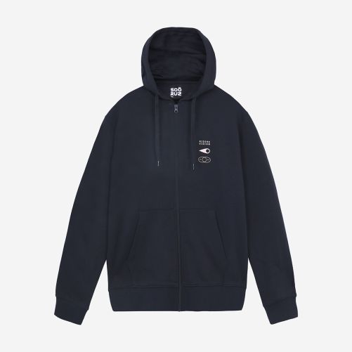 SHAPPER Sweat à Capuche zippé Bio