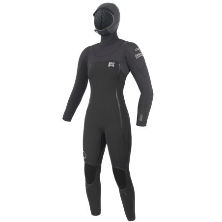 Women's GURU+ 6/5/4 U-zip Hooded Wetsuit