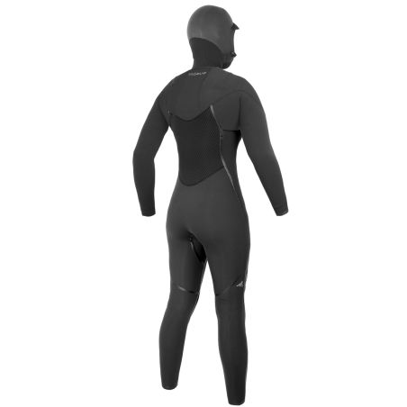 Muta GURU+ 5/4 U-zip con cappuccio donna