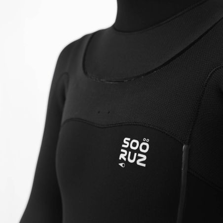 Neopreno GURU+ 5/4 U-zip con capucha mujer